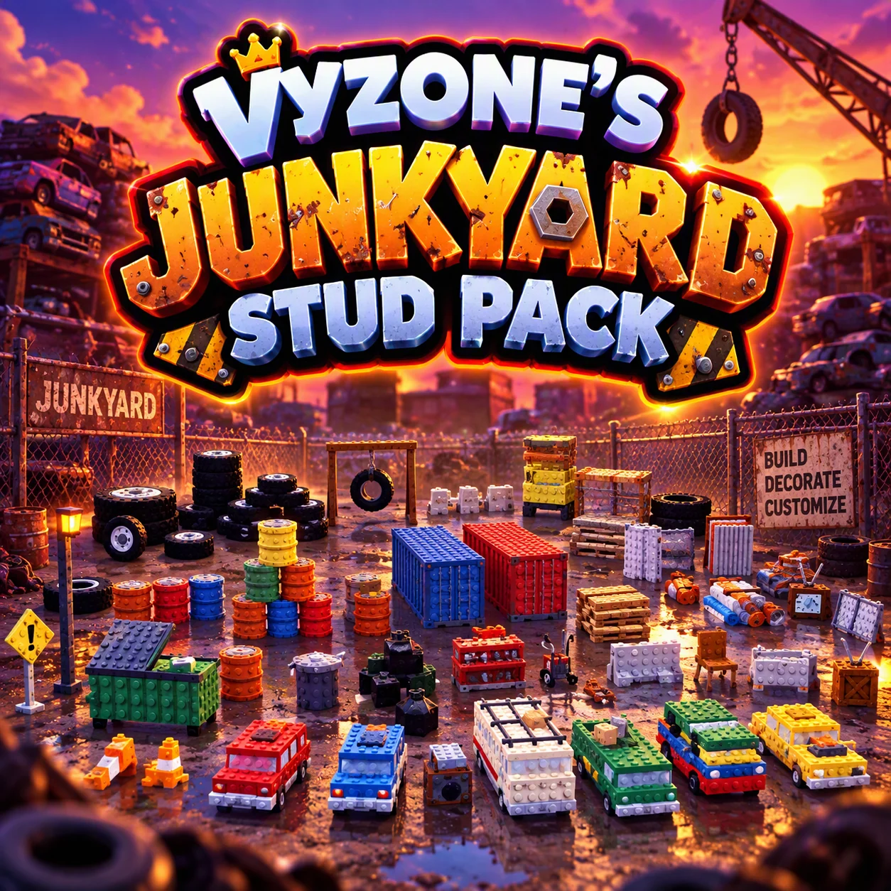 Vyzone's Junkyard Stud Pack